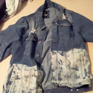 Black pike jean jacket
